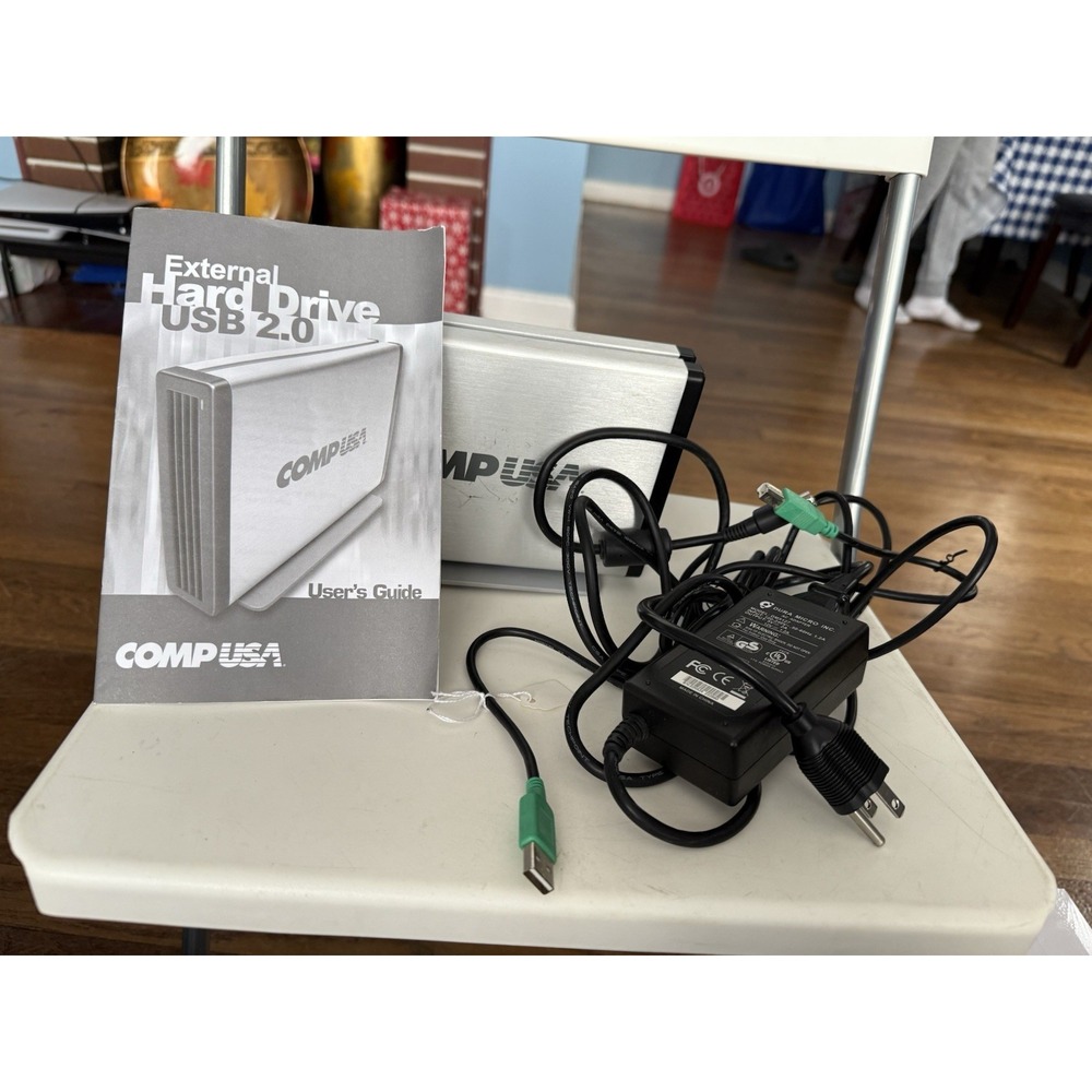 Vintage COMP USA External Hard Drive USB 2.0